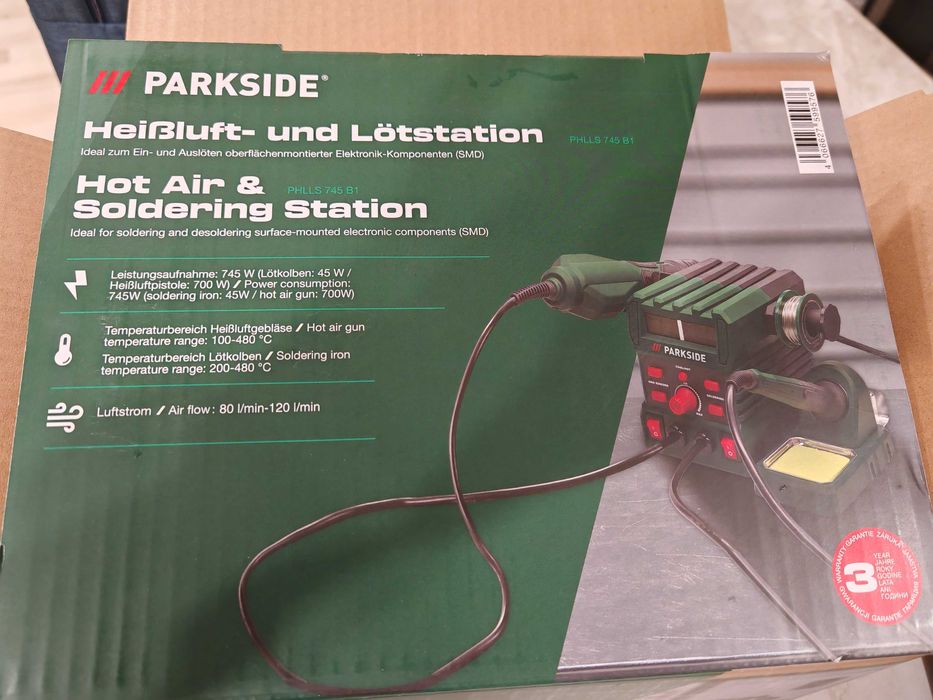 Станция за запояване Parkside PHLLS 745B1