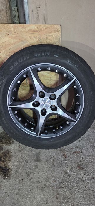 VW, AUDI  джанти със зимни гуми  215/55/16  7J×16  ET38  5×112  DOT301