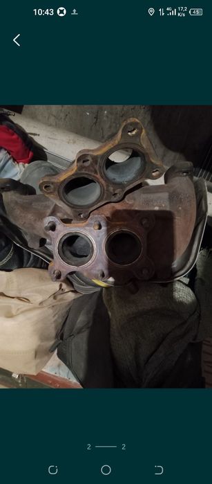 Колектор выпуснои джетта 5 об 1.6