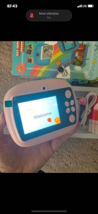 Jucărie foto copii cu printare