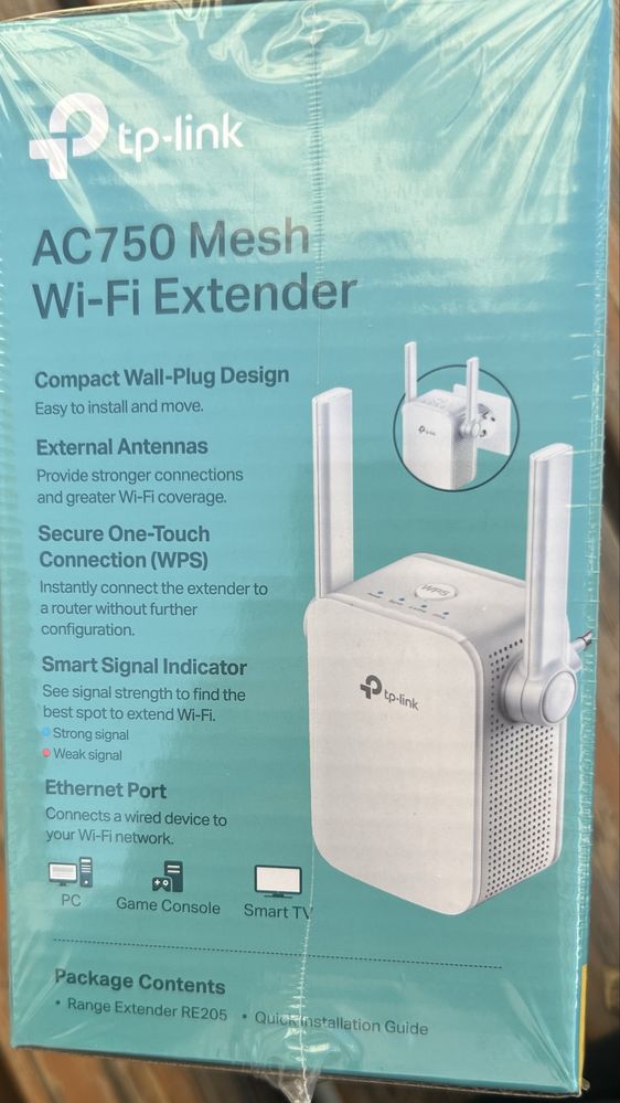 Tp-link Mesh WIFI EXTENDER AC750