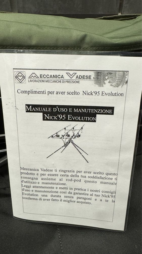 Rod pod Meccanica Vadese Nick Evolution 4 posturi