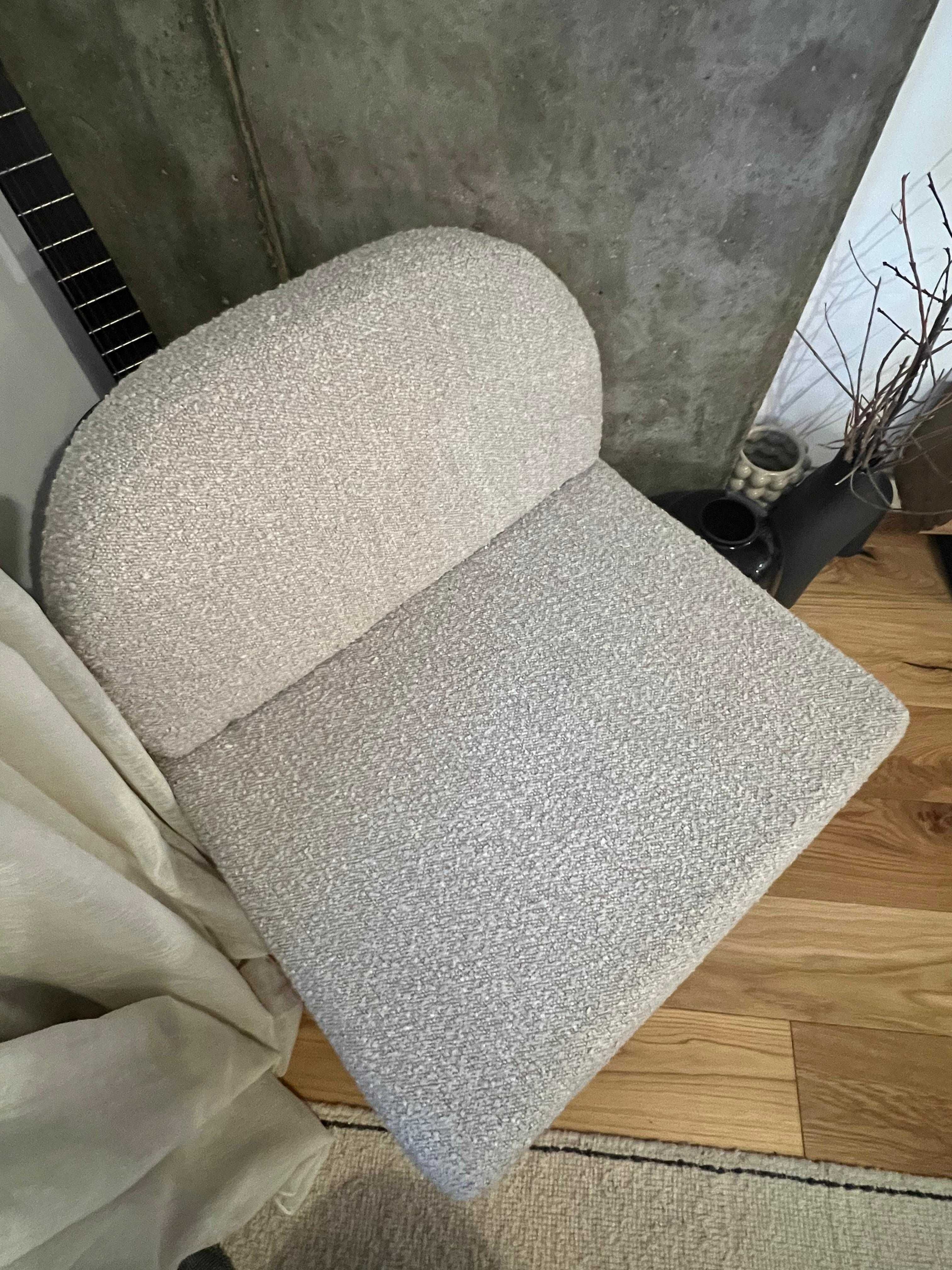 Fotoliu bej boucle H&M