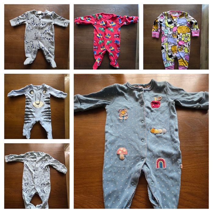 Дрешки Next, Adidas в размери от 0 до 4г