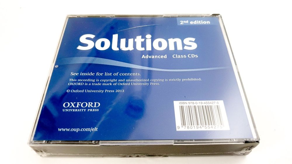 Manual Solutions Advanced 2nd edition (engleza) DVD + PDF