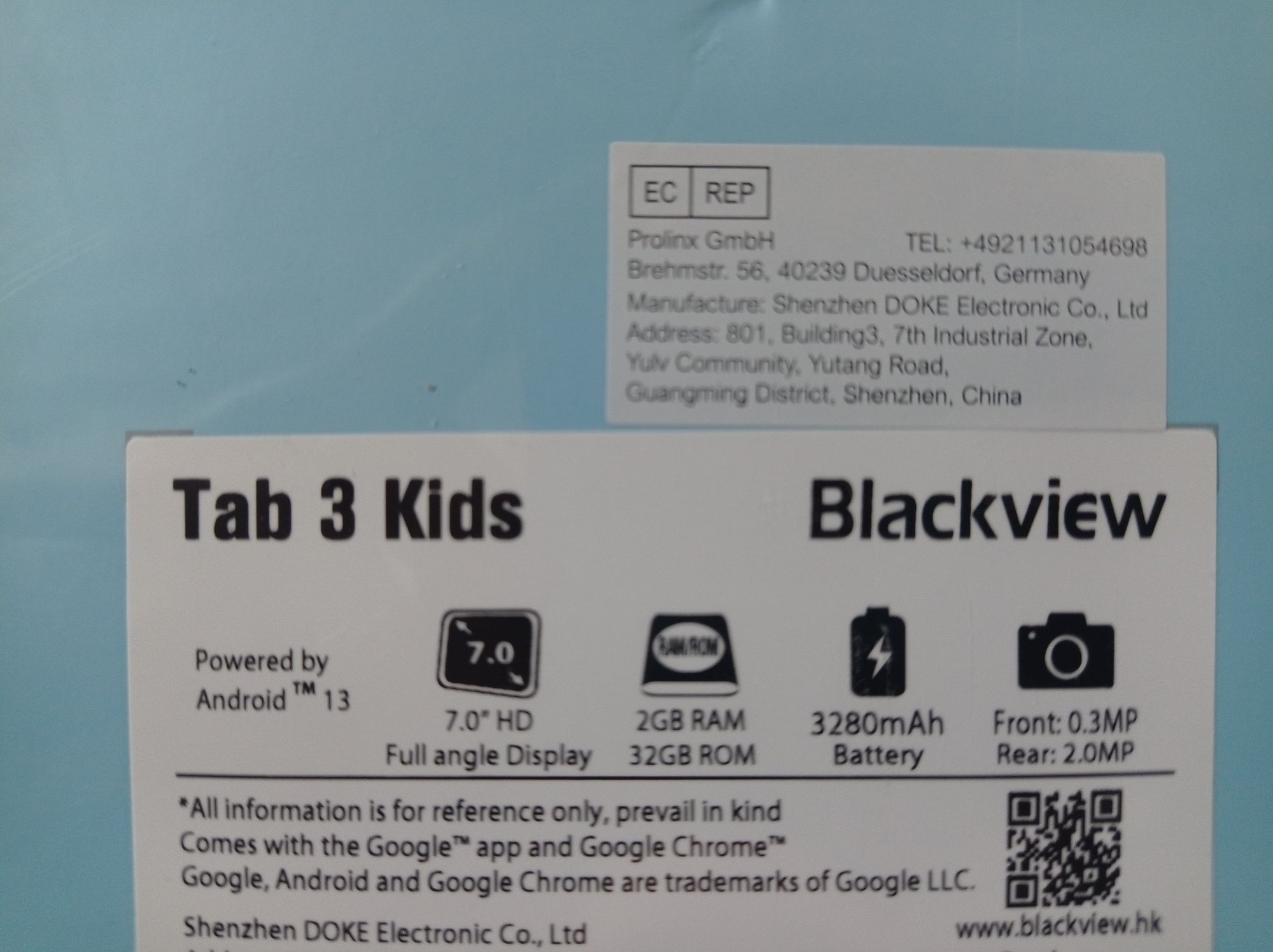 Tableta Copii Blackview Tab 3 kids