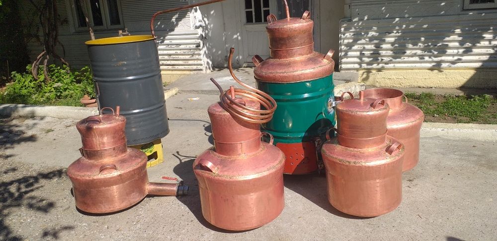 Vand cazan de țuică la 100 de Litri cu fundul de 4 mm