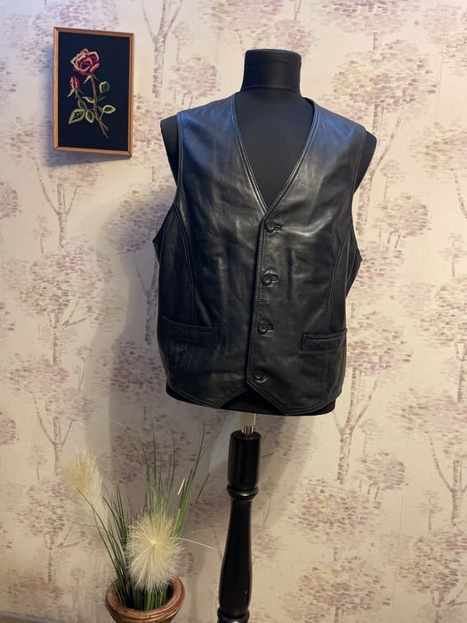 Vesta barbati 100% piele naturala Rover&Lakers 54/XL