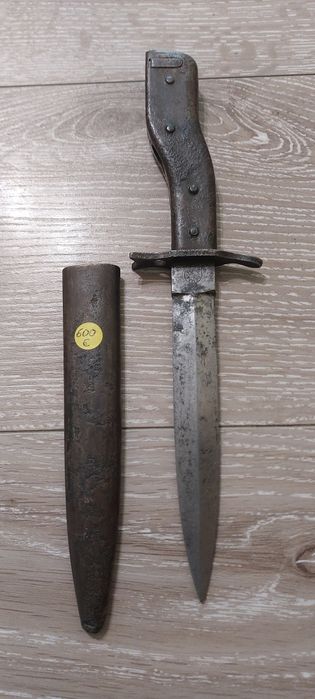 Baionetă - cutit de transeu Germania ww1 marcat Demag Duispurg