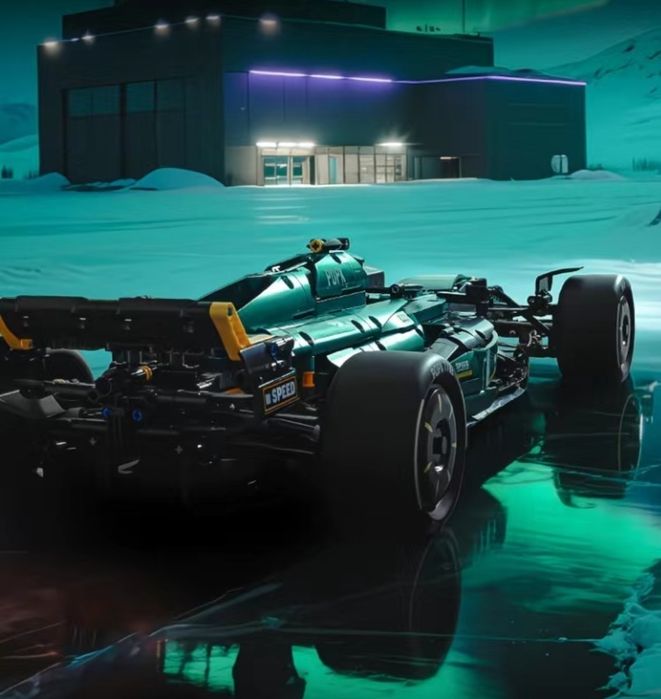 Конструктор лего Формула-1 Aston Martin AMR22