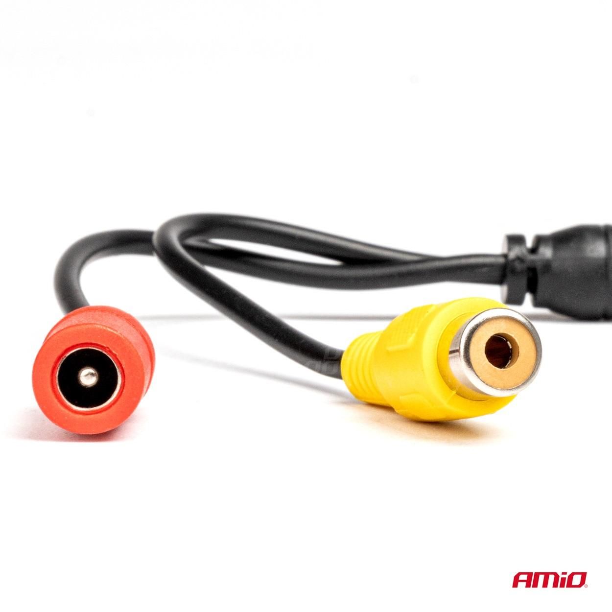 Hd-340 камера за заден ход при паркиране 12v 720p amio 03536