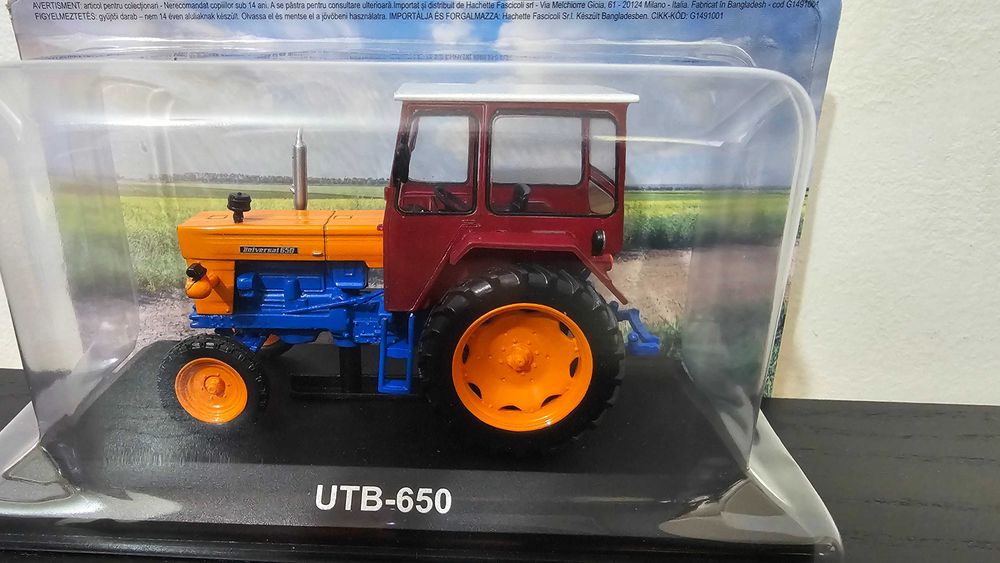 Tractor UTB-650 macheta / UTB 650 1:43 model