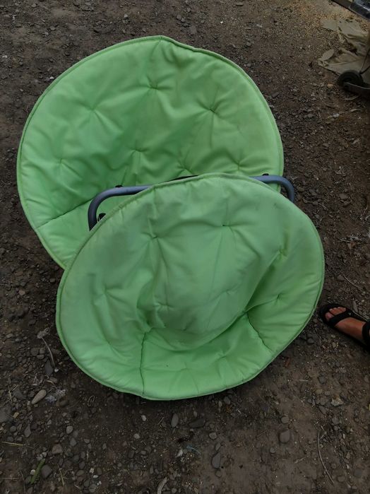 Fotolii pliabile verde