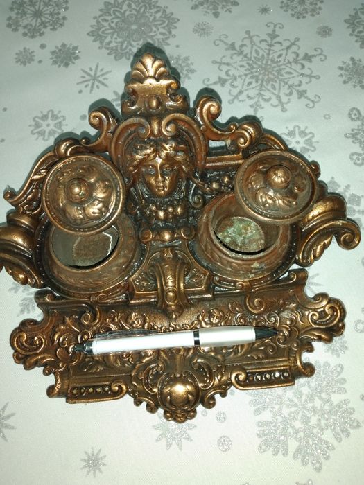 Set de birou  cu doua calimare