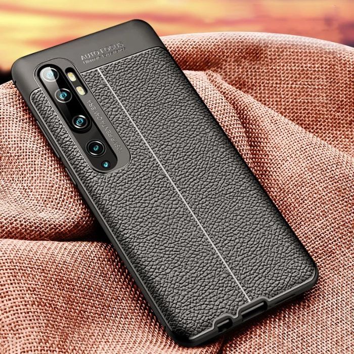 Husa Antisoc model tip PIELE pt Xiaomi Mi Note 10, Mi Note 10 Pro