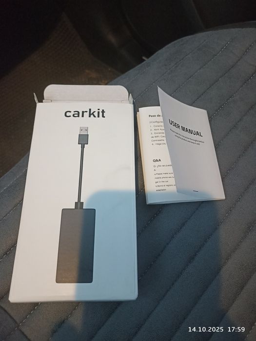 CARKIT carplay и android auto в авто