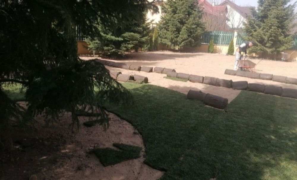 Rulou de gazon 24 de lei m2 , transport și montaj inclus în preț.