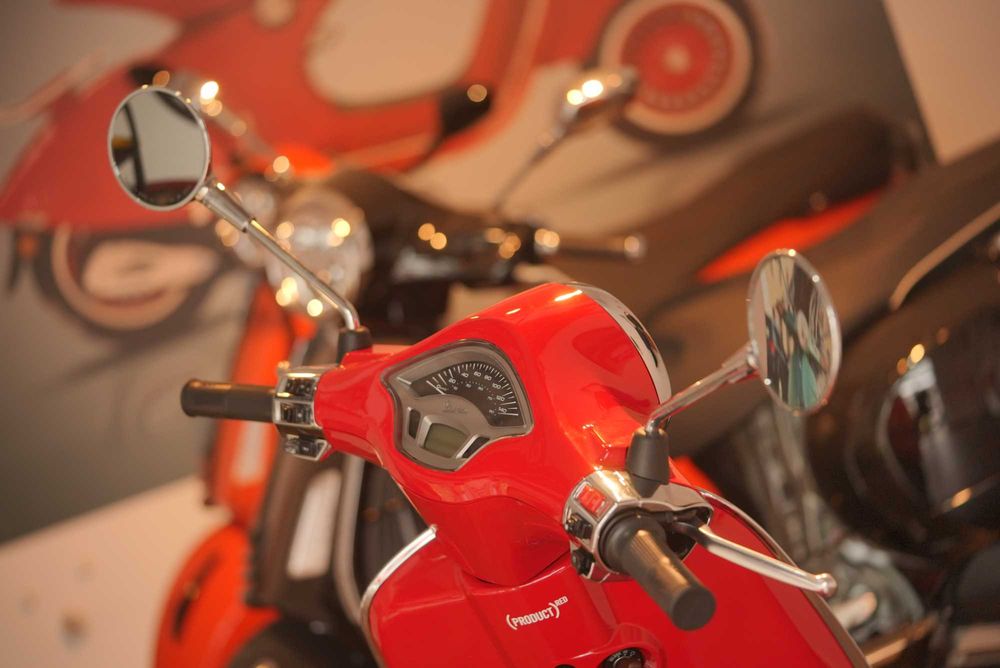Scuter Vespa Primavera Red 125cc Nou!