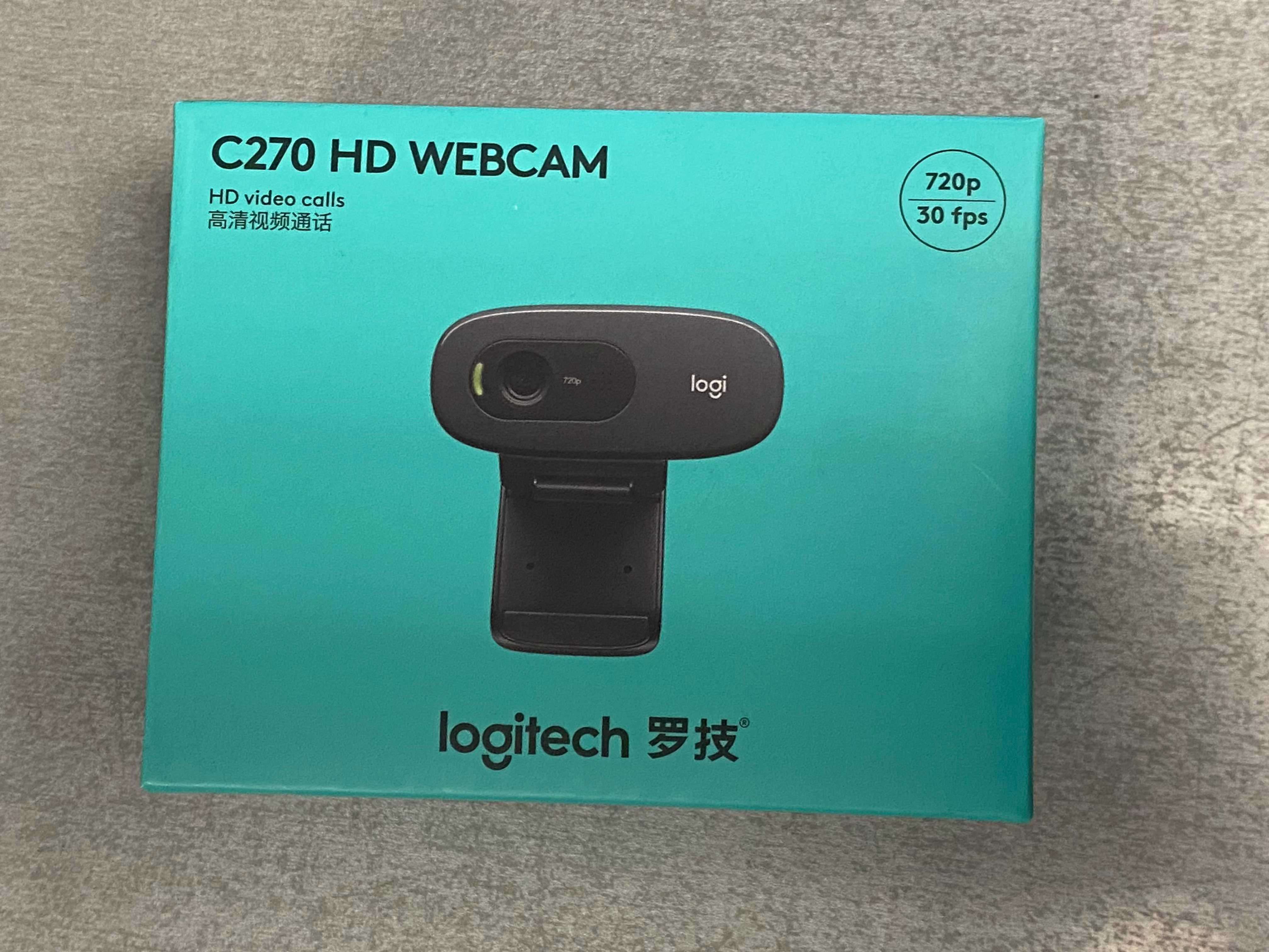 Camera web Logitech C270 HD, webcam nou, sigilat