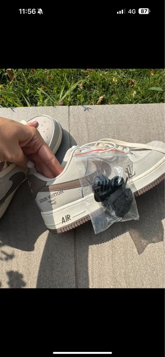 Pantofi Nike Air force  x Loius Vuitton