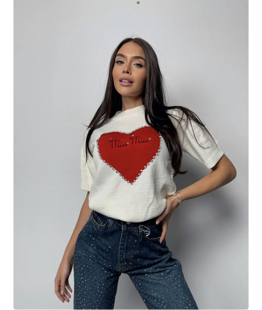 Блуза Full Of Love White на марката Alisha