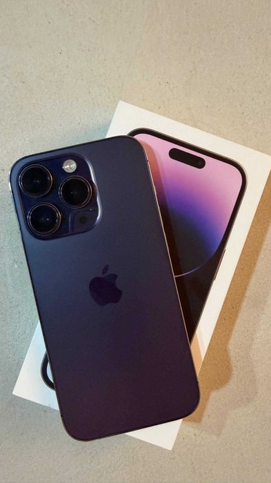 Продам  свой iPhone 14 Pro 256gb бу, в премиальном фиолетовом цвете