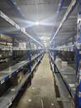 Rafturi metalice – second hand, 1.5 tone/nivel, dimensiuni 80x2.75 m
