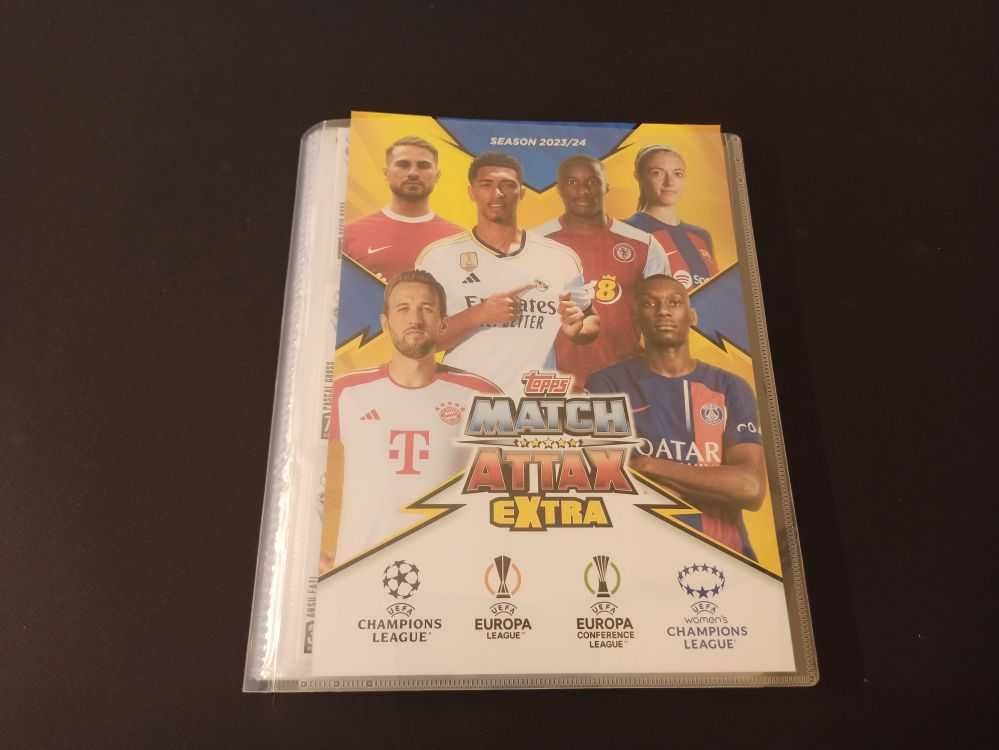 Album Topps Match Attax UCL 2024 Extra + 15 subseturi complete