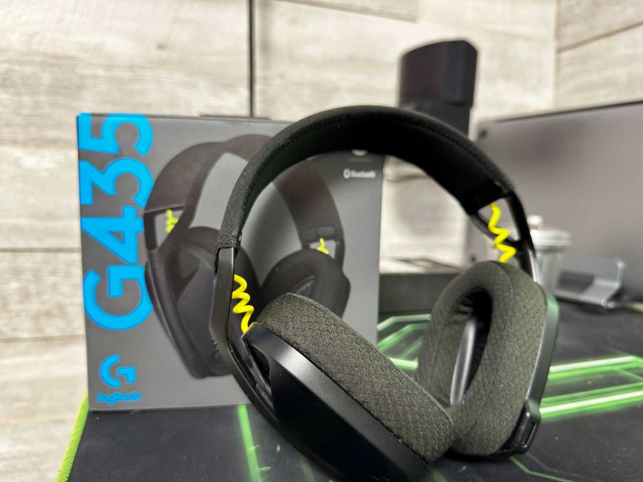 Logitech G435 безжични слушалки гейминг