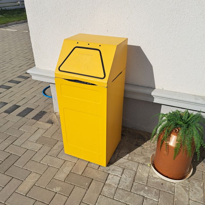 Cos / pubela metalica pentru gunoi