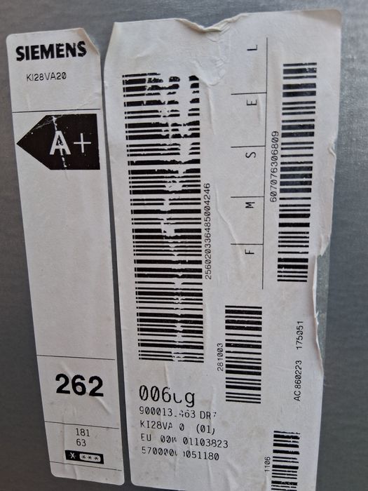 Combina frigorifica Siemens