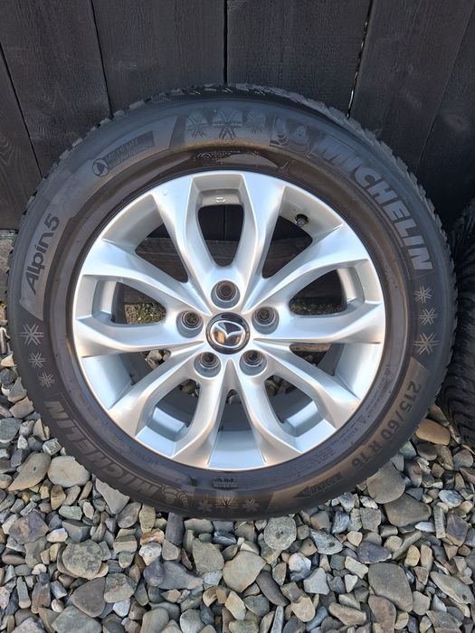 Jante 16 originale Mazda Anvelope 215 60 16  iarna