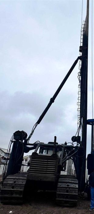 Забивка свай. Услуги сваебойки