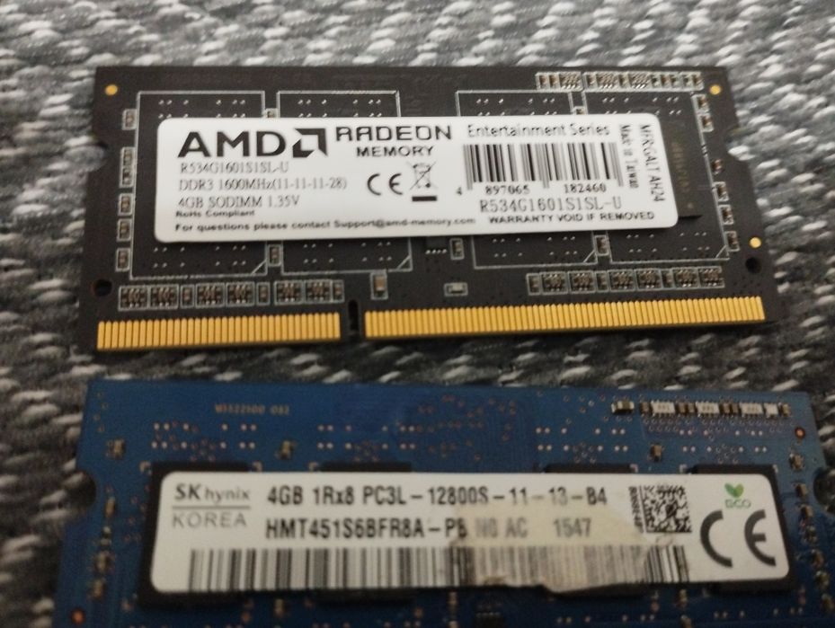 Оперативная память для ноутбука ddr3 8гб
