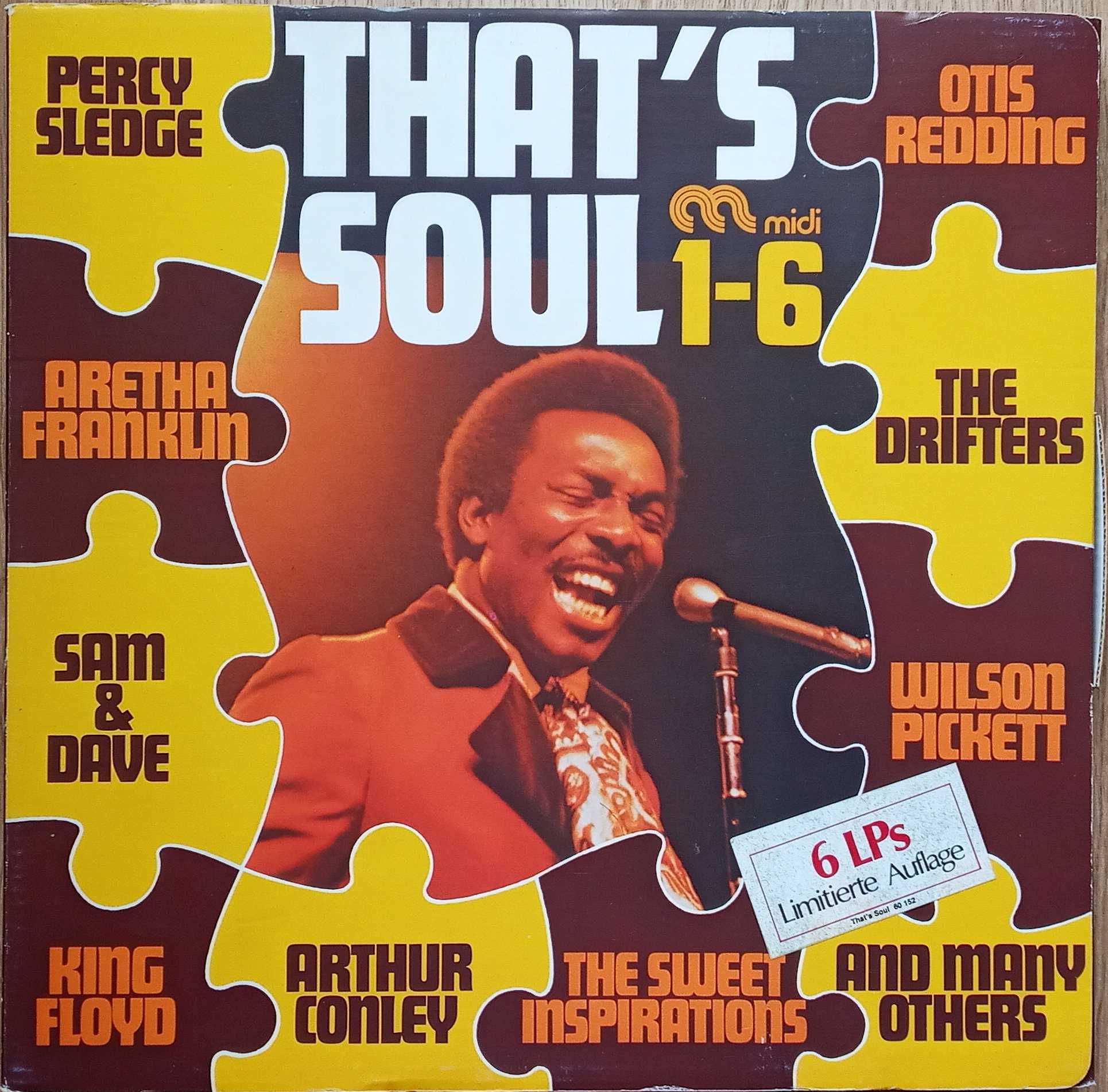 vinil Various – That's Soul 1-6 () 6XLP