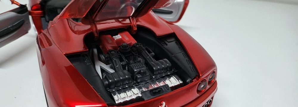Machetă Ferrari 360 Spider 1/18 Hotwheels
