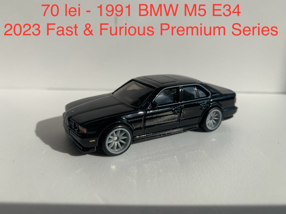 Machete-Masinute Hot Wheels Premium BMW M3, M5, CSL, Mercedes & Subaru