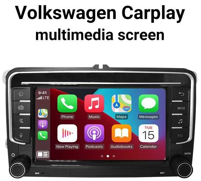 Мултимедия с безжичен CarPlay за VW, Seat, Skoda EW847WADCP