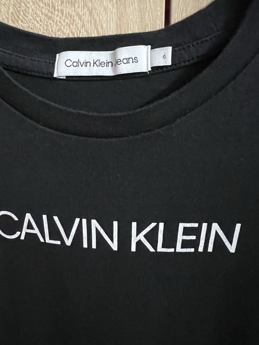 Tricou Original Calvin Klein Copii-Marimea 6 ani