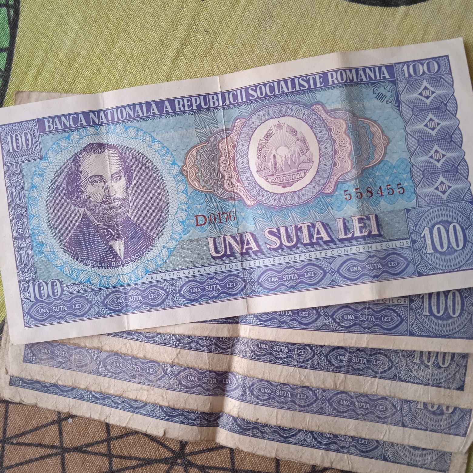 Vând bancnote 100 Bălcescu