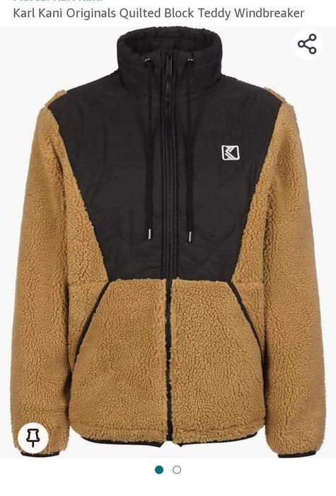Karl Kani ново яке, палтенце XS-S Teddy с етикет.
