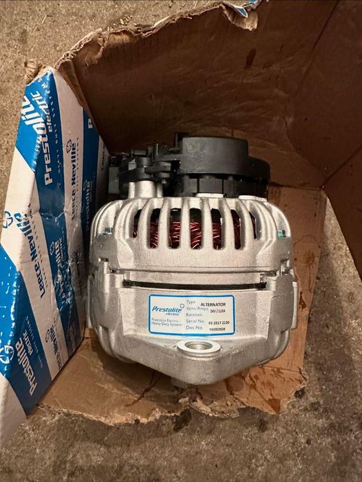 Alternator Bosch Man 24 V / 110 A Prestolite electric 860808GB, NOU