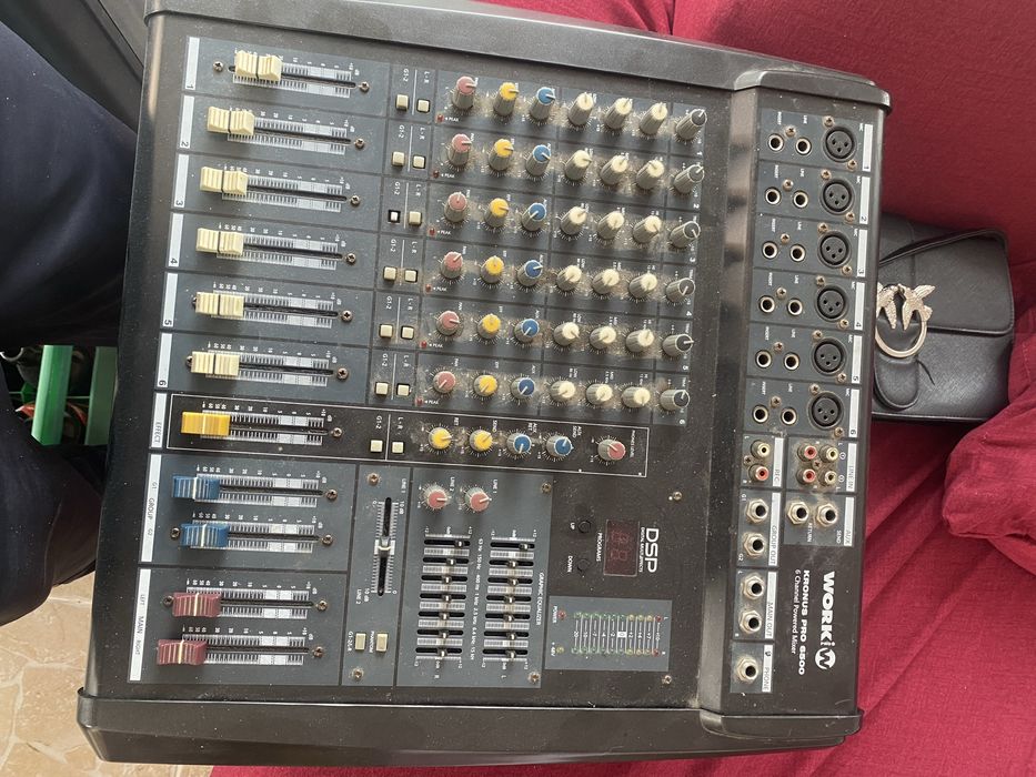 mixer activ 2x250 rms