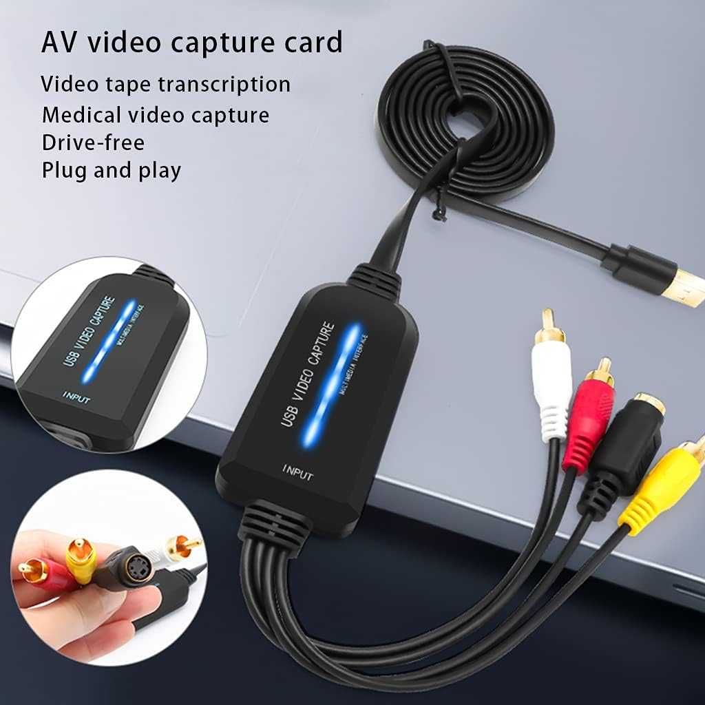 USB 2.0 видео конвертор карта VHS VCR към цифров конвертор от BaoFufc