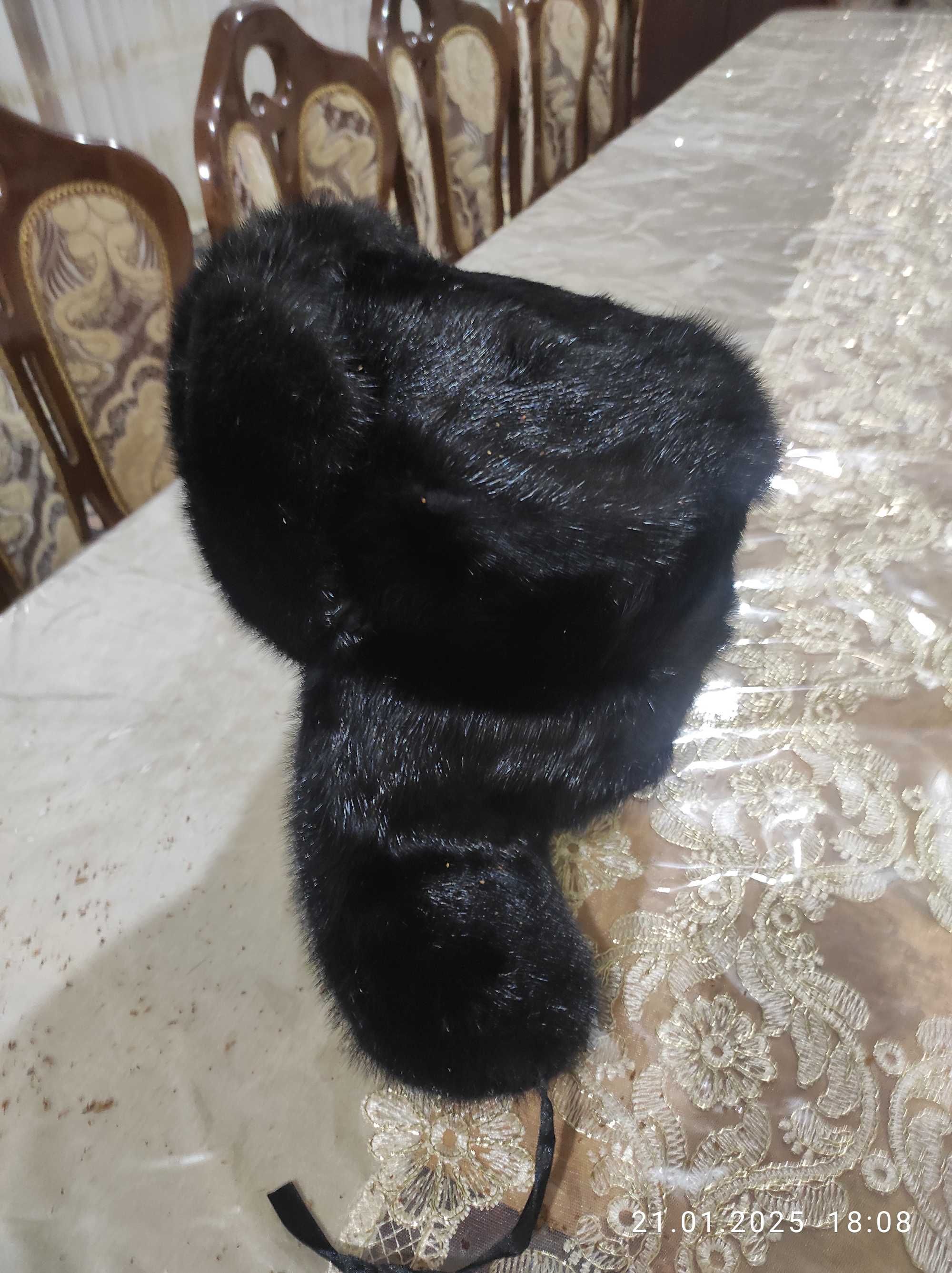 Шапка норковая, Российская, производство Белка,