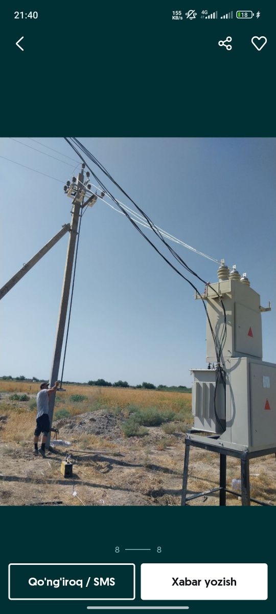 "ENERGO TEXNIKA"  Transformator barcha turidan mavjud