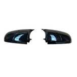 Capace oglinda Batman Style cu Audi A4 B7 2005/2008 Negru lucios