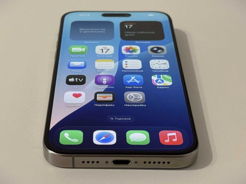 Бартер! Като НОВ! 512GB iPhone 15 Pro Max 512GB Natural Titanium