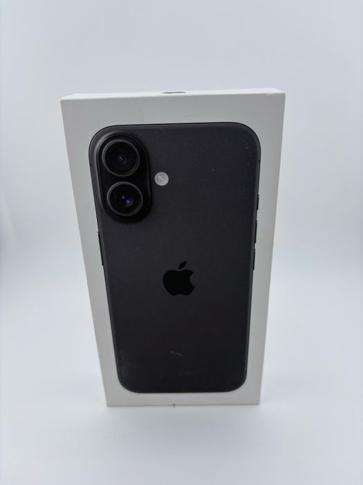 Apple iPhone 16, 128GB, 5G, Black, sigilat. Extra Full, transport ZERO