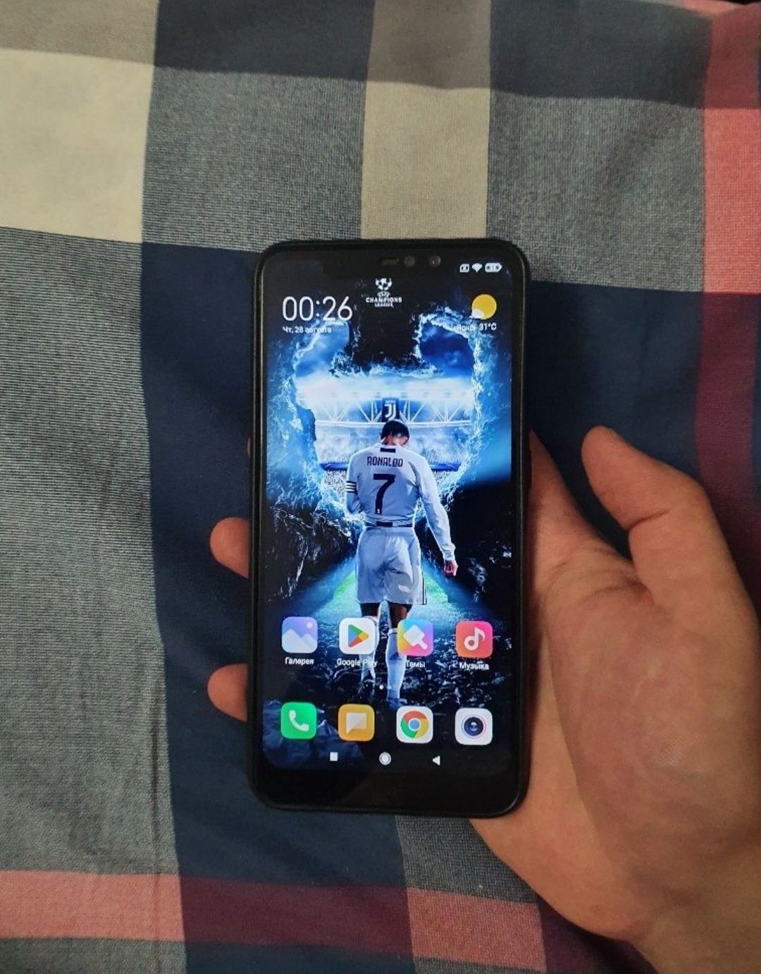 Srochna Sotilvotdi Xiaomi Redmi Note 6 Pro 4/64Gb Black Xolati yaxshi